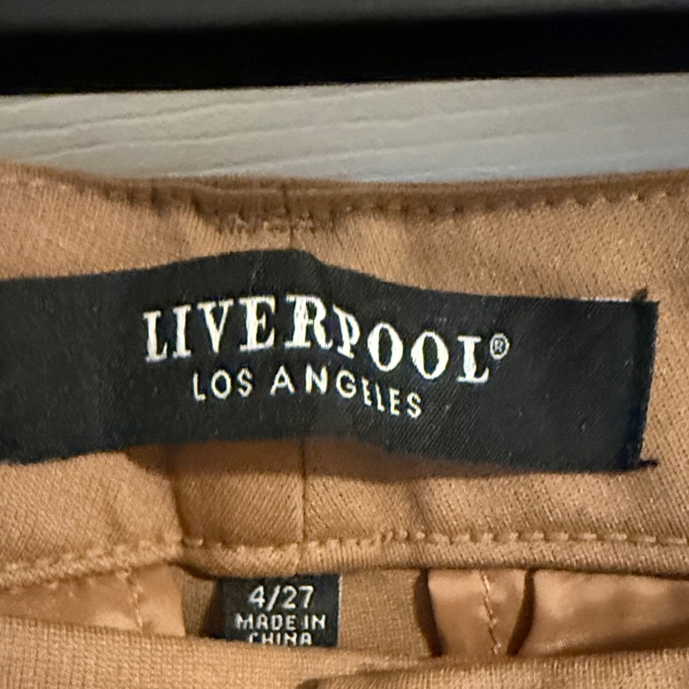 Liverpool Women's Tan Trousers - Picture 2 of 5